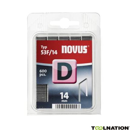 Novus 042-0378 D 53F/14 nieten 14 mm 600 Stuks - 1