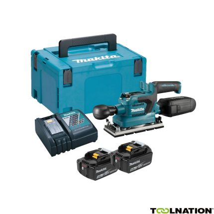 Makita DBO380RTJ Accu  Vlakschuurmachine 18V 5.0Ah Li-Ion in Mbox - 2