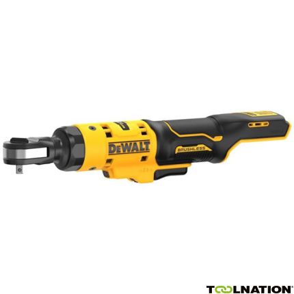 Dewalt DCF504N-XJ Accu Haakse ratelsleutel 1/4" 12V excl. accu's en lader + 5 jaar dealer garantie - 1