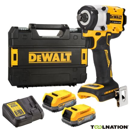 DeWalt DCF921E2T-QW Slagmoersleutel 1/2" 18V XR Powerstack Li-Ion - 1