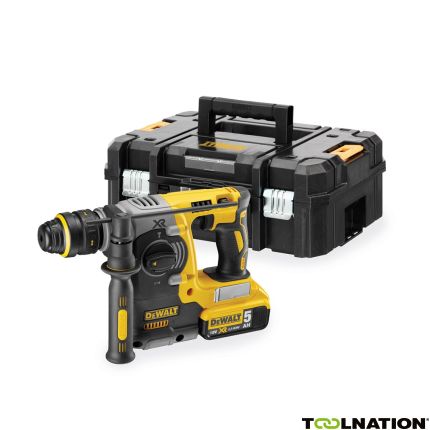 DeWalt DCH274P2T-QW Accucombihamer 18 Volt 5,0 AH + Snelwisselboorkop - 1