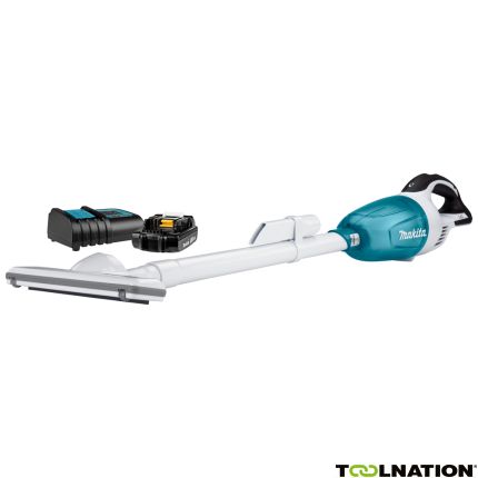 Makita DCL181SYWX accu stofzuiger wit 18V 1,5Ah Li-Ion - 1