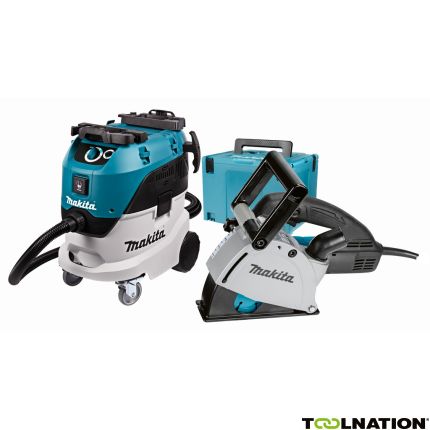 Makita DK0093J TNO Set - SG1251 Sleuvenzaag + VC4210L Stofzuiger - 1