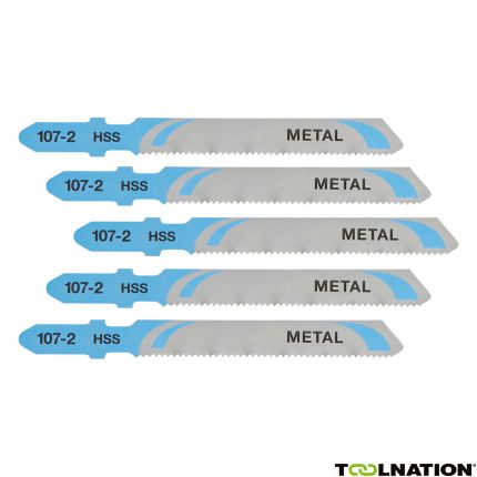 DeWalt DT2160-QZ Decoupeerzaagblad HSS® 76 x 1.2 x 4 mm (T118A) 5 Stuks - 1