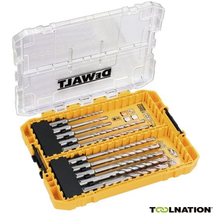 DeWalt DT70753-QZ SDS-Plus Borenset 10-delig in Tough Case - 1