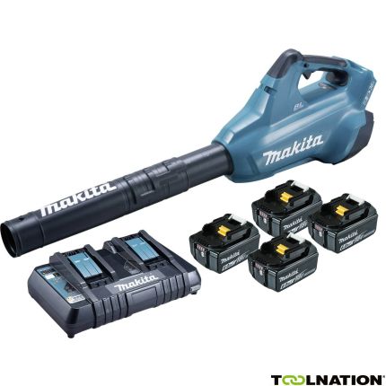 Makita DUB362PG4J 2 x 18 volt Bladblazer 6,0Ah Li-Ion + incl 4 x Accu + Lader - 2