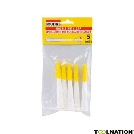 Soudal 108762 Set Spuitmondjes Met Dop - 1