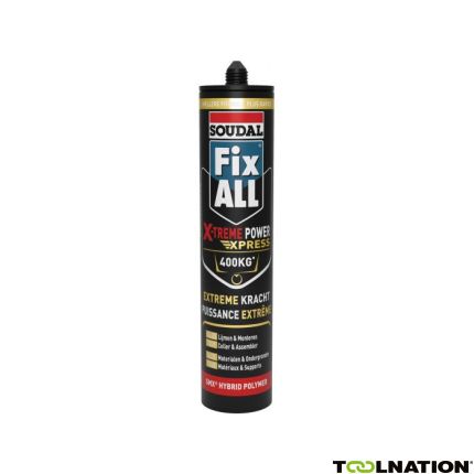 Soudal 154347 Montagekit Fix -All  X-Treme Power X-Press Wit 280ml - 1