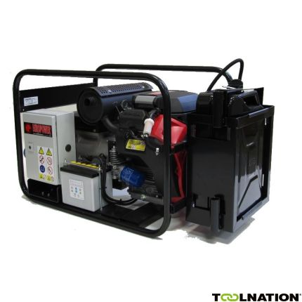 Europower EP10000E standaard stroomaggregaat benzinemotor 10 KVA elektrische start 230/230 Volt 990001001 - 2