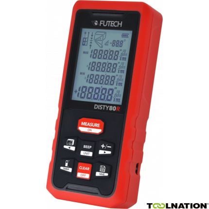 Futech 202.80R Disty 80R Laser Afstandsmeter - 1