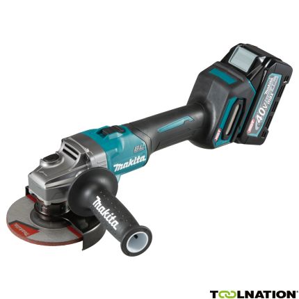 Makita GA008GM201 Haakse Slijper 125mm 40V 4,0Ah Li-Ion in Mbox - 1