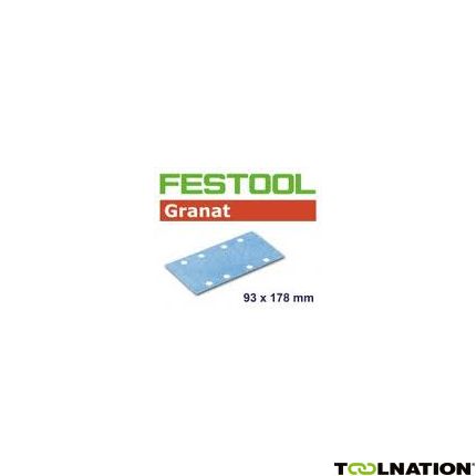 Festool 498942 Schuurstroken Granat STF 93x178/8 P320 GR/100 - 1