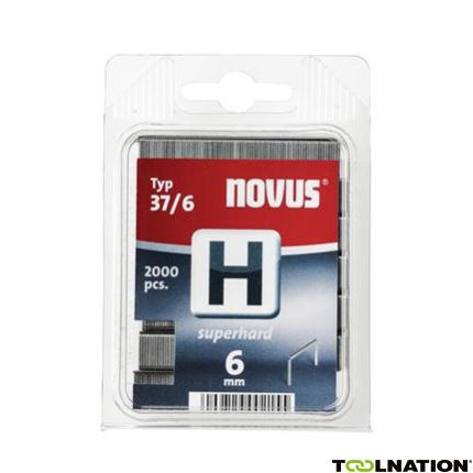 Novus 042-0369 H 37/6 nieten 6 mm 2000 Stuks - 1