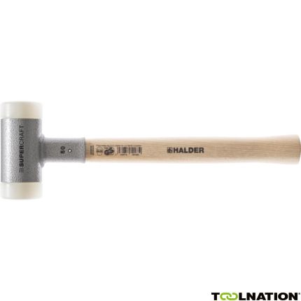 Halder 3366.040 3366040 Hamer terugslagvrij, hickory. Nylon 40 mm - 1