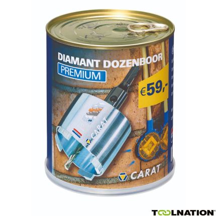 Carat HTS82604PA17 DIAMANT DOZENBOOR Premium 82x60xM16 in blik - 1