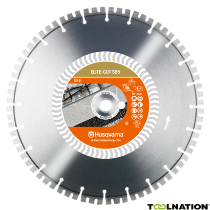 Husqvarna 579 81 19-10 Elite-Cut S65 Abrasive Materialen 300 x 20,0/25,4 mm Nat en Droog - 1