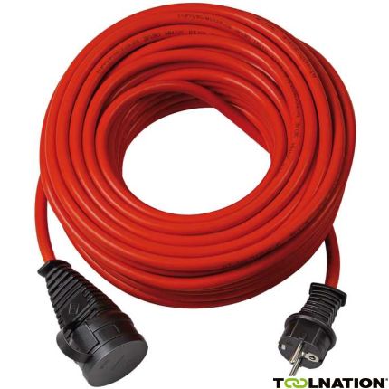 Brennenstuhl 1169840 BREMAXX IP44 verlengsnoer 25m rood AT-N05V3V3-F 3G1,5 - 1