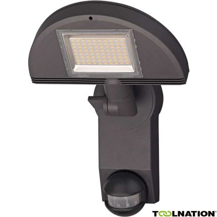 Brennenstuhl 1179290611 Led-spot Premium City LH 8005 PIR IP44 antraciet, met infrarood bewegingsmelder - 1