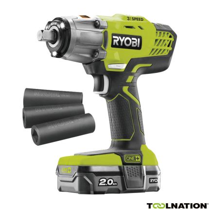 Ryobi 5133003574 R18iW3-120S Accu Slagmoersleutel 18 Volt 2.0 Ah Li-ion - 1