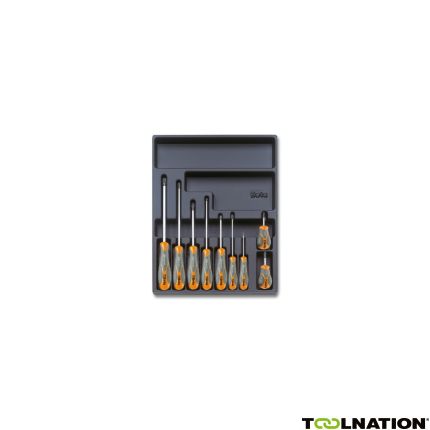 Beta 024240161 T161 Harde voorgevormde inzetbakken met assortiment gereedschap - 2