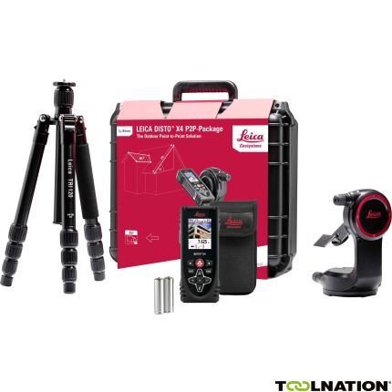 Leica Disto X4-1 P2P Laserafstandsmeter Package 887891 - 1