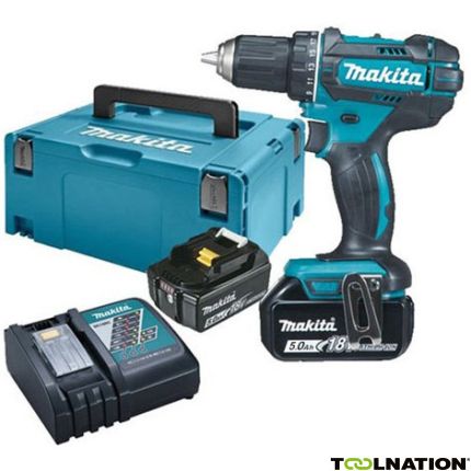 Makita DDF482RTJ Accuboor/schroefmachine 18V 5,0AH Li-ion - 2