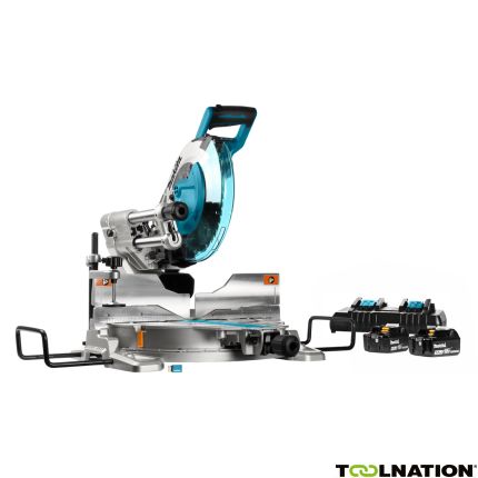 Makita DLS111PT2U Radiaal afkortzaag 260mm 2 x 18V 5,0Ah Li-Ion - 2