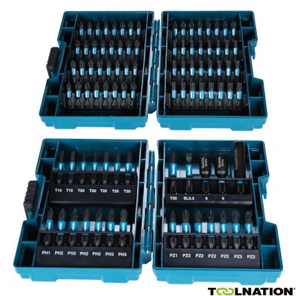 Makita E-03109 Impact Black-Bit-Set 25/50 mm – 90 – Delig in 2 bit-boxen - 1