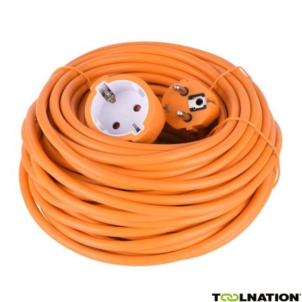 Relectric RELEC492213 Verlengsnoer 20Mtr Oranje 3 x 1,0 mm - 1