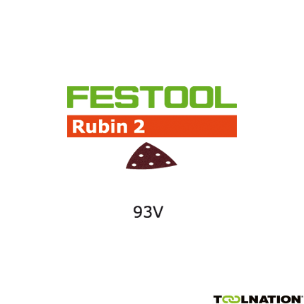 Festool 499161 Schuurbladen Rubin 2 STF V93/6 P40 RU2/50 - 1