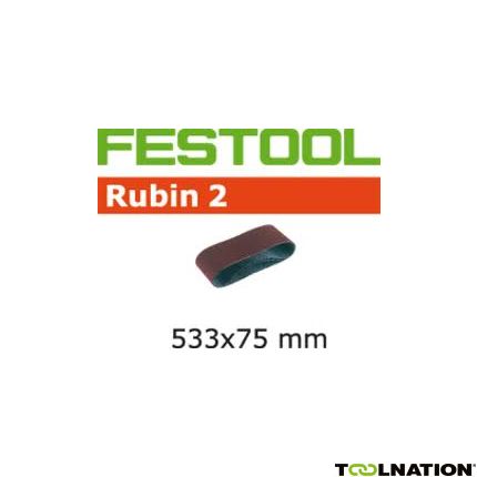 Festool 499160 Schuurband Rubin 2 BS75/533x75-P150 RU/10 - 1