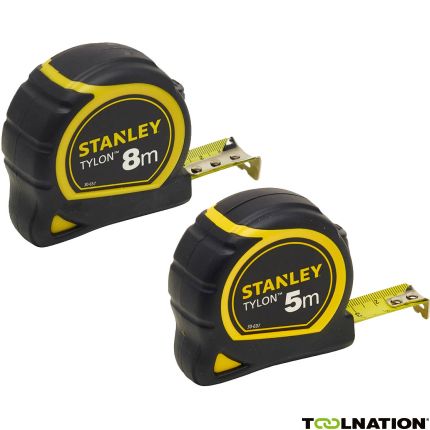 Stanley STHT0-74260 Rolbandmaat Tylon 5m + 8m - Promopack - 1