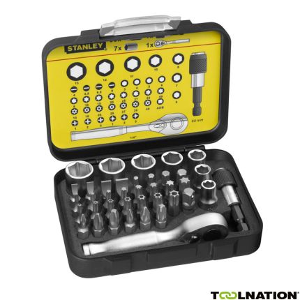 Stanley 1-13-906 Ratelsleutel bitset expert pro 1/4" - 1