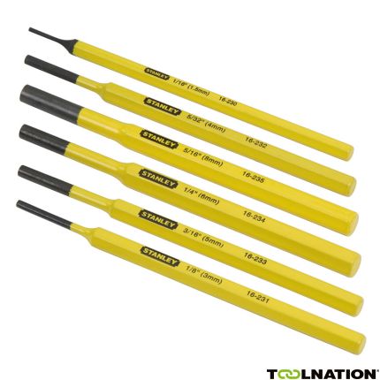 Stanley 4-18-226 Drevel set - 6 delig - 2