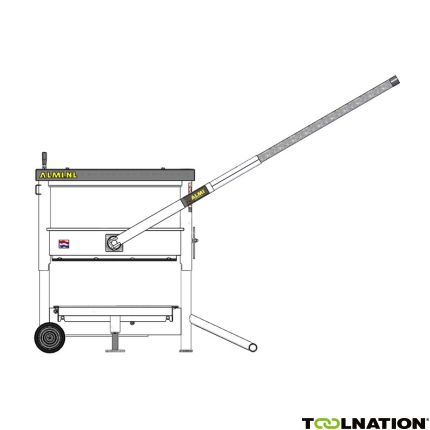 Almi A010.00082 AL65UT Easy Steenknipper verzinkt - 1