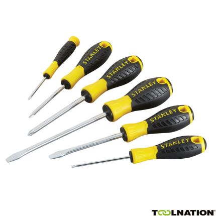 Stanley STHT0-60208 Schroevendraaierset Essential 6-Delig - 1