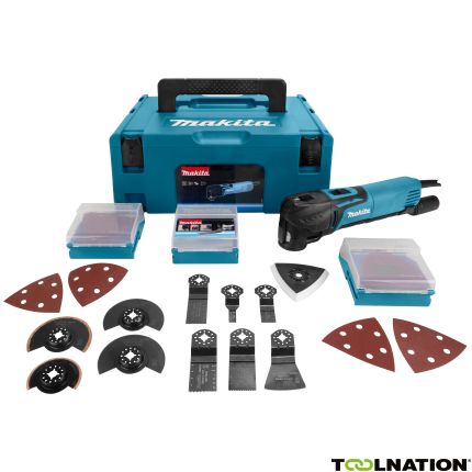 Makita TM3010CX2J multimachine 320 Watt Oscillerende Multi-cutter + Toebehorenset - 2