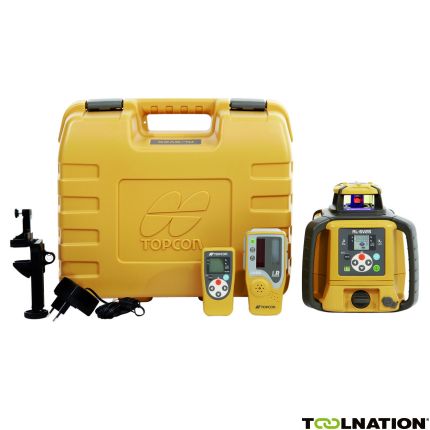 Topcon 555018 RL-SV2S SET Dubbel Afschotlaser + LS80L Ontvanger + Statief 1.6 mtr + Meetbaak - 1