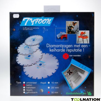 Van Voorden 249261 Tyfoon Diamantzaagblad 350 mm Beton - 1