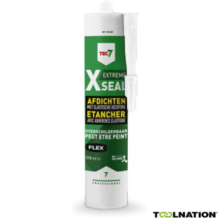 TEC7 528013000 X-Seal All-In-One Afdichtings- en Afwerkingskit Zwart patroon 310ml - 1