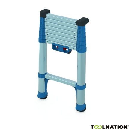 Zarges 40400 Compactstep L Telescopische ladder 9 treden - 2