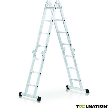 Zarges 42377 Multitec M Multifunctionele ladder 4 x 3 treden - 1