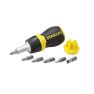 Stanley 0-66-358 Multibit Stubby Schroevendraaier met ratel - 2