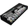 Wera 05004077001 8100 SC 7 Zyklop Metal-ratelset doorsteekvierkant, 1/2"-aandrijving, metrisch, 28-delig - 2