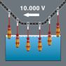 Wera 05006480001 160 iS/7 Schroevendraaierset Kraftform Plus Serie 100 + Spanningszoeker + houder, 7-delig - 2