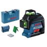 Bosch Blauw GLL3-80 G Kruislijnlaser groen in koffer  0601063Y00 - 5