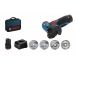 Bosch Blauw GWS 12V-76 Haakse Accuslijpmachine 12V 2.0Ah Li-Ion + accessoireset 06019F200C - 6