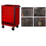 Bahco 1472K7RED-FULL4 Gereedschapswagen rood 190-delig - 1