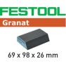 Festool 201084 Schuurspons GRANAT 69x98x26 120 CO GR/6 - 1