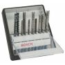 Bosch 2607010542 10-delige Robust Line decoupeerzaagbladenset Wood en Metal - 1